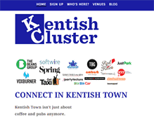 Tablet Screenshot of kentishcluster.com